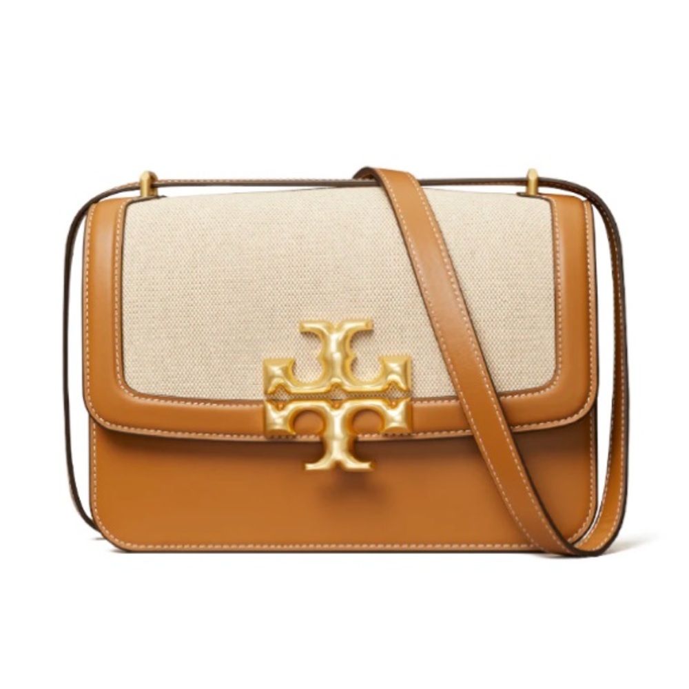 Tory Burch Tan and Cream Shoulder Bag
